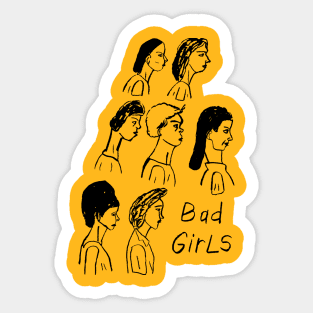 badgirls Sticker